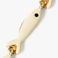 Enamel Sardine Necklace - Image 3