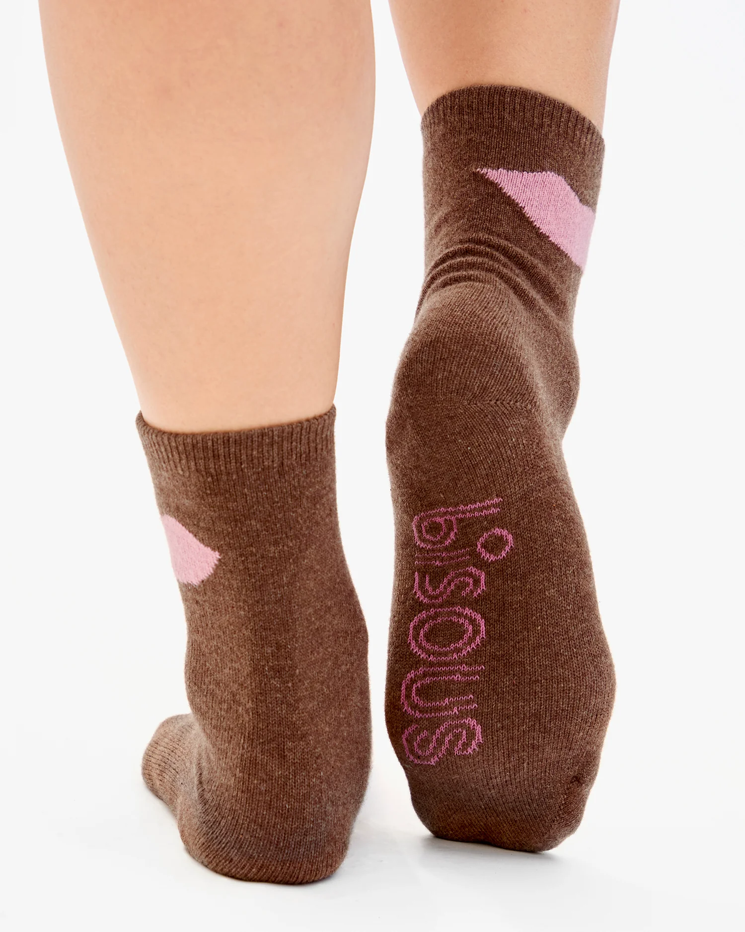 Lips Cashmere Crew Socks - Image 3
