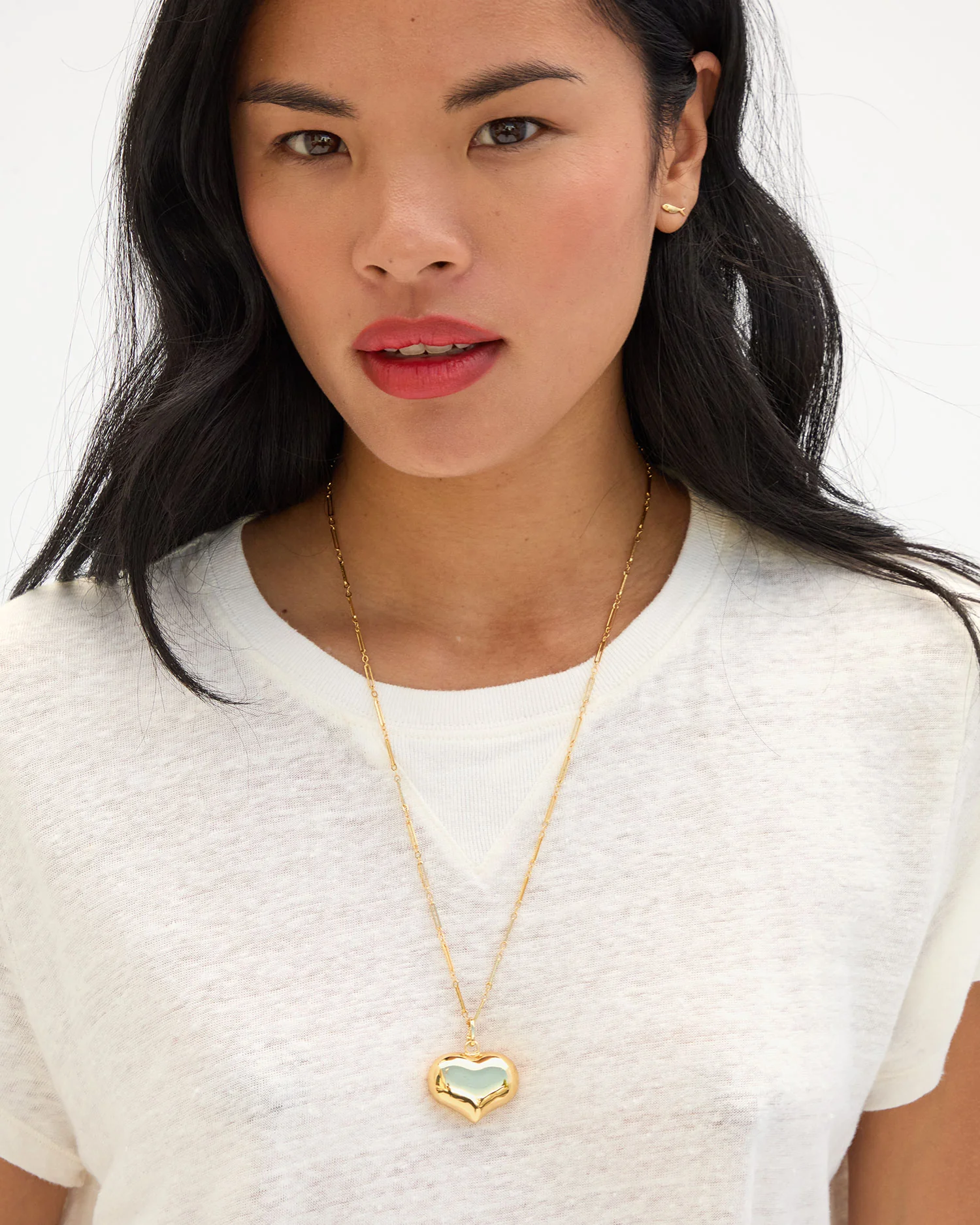 Mylar Heart Necklace - Image 2