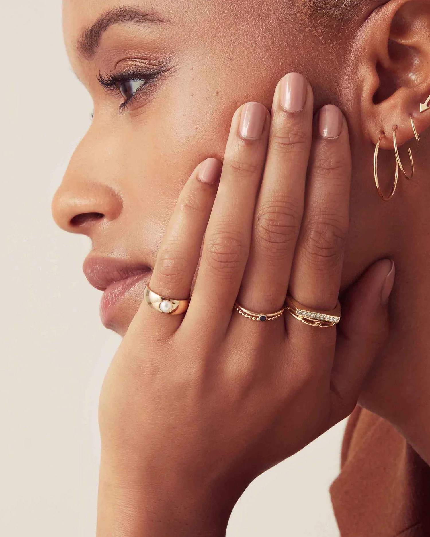Perla Pinky Ring - Image 3
