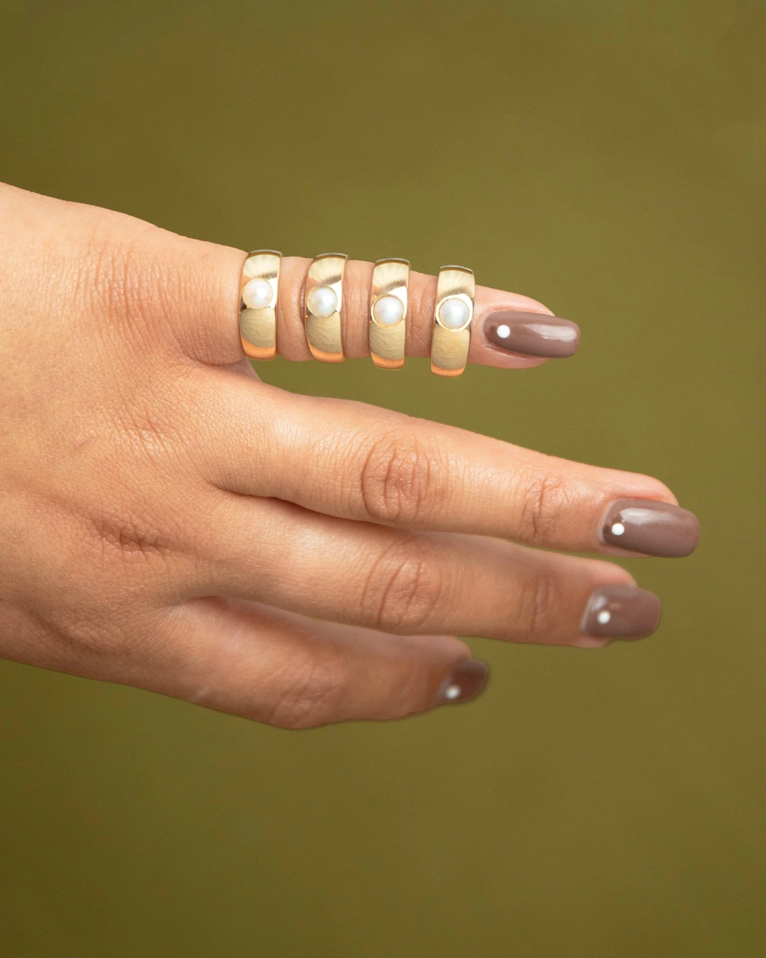 Perla Pinky Ring - Image 4