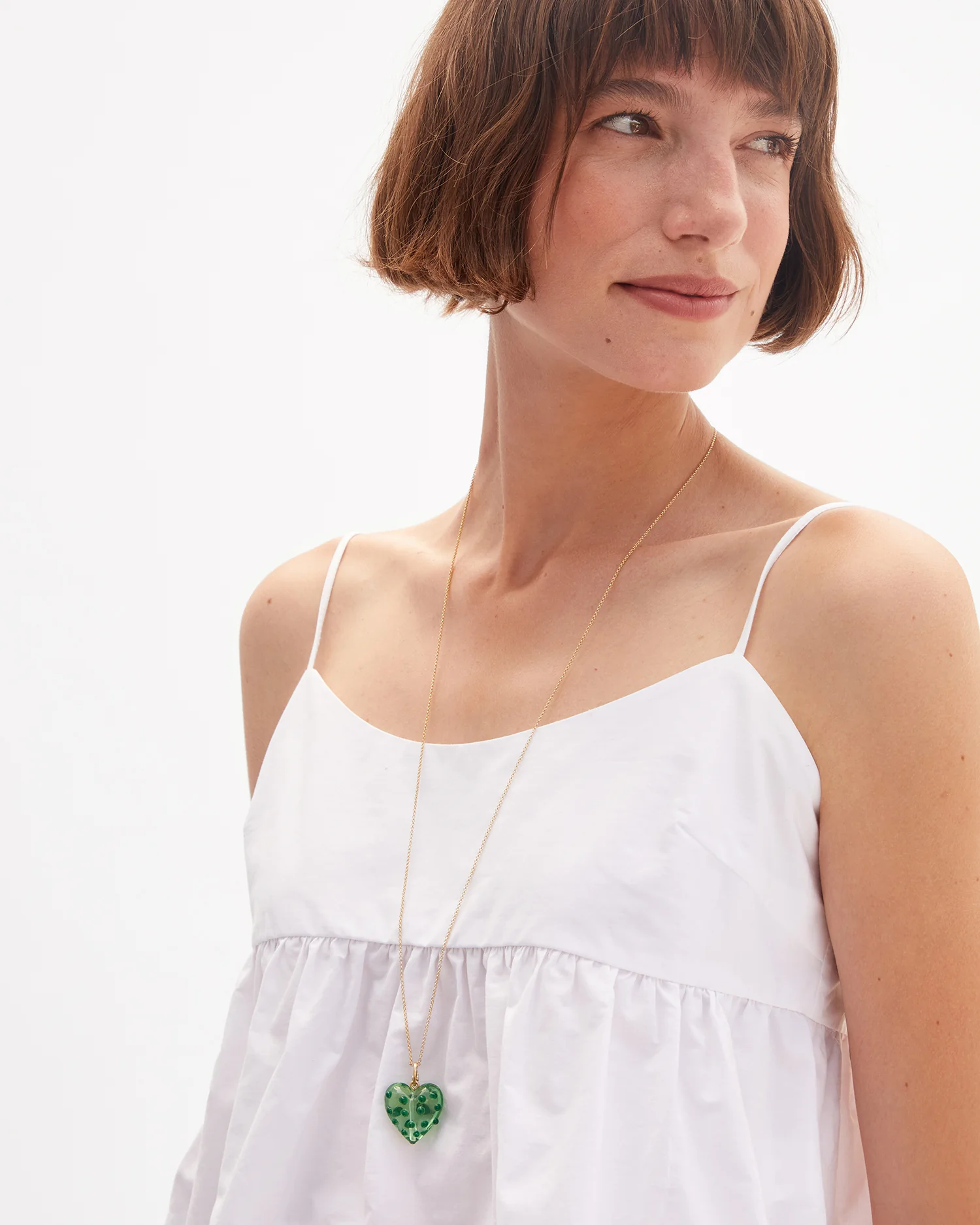 Polka Dot Heart Charm - Image 2