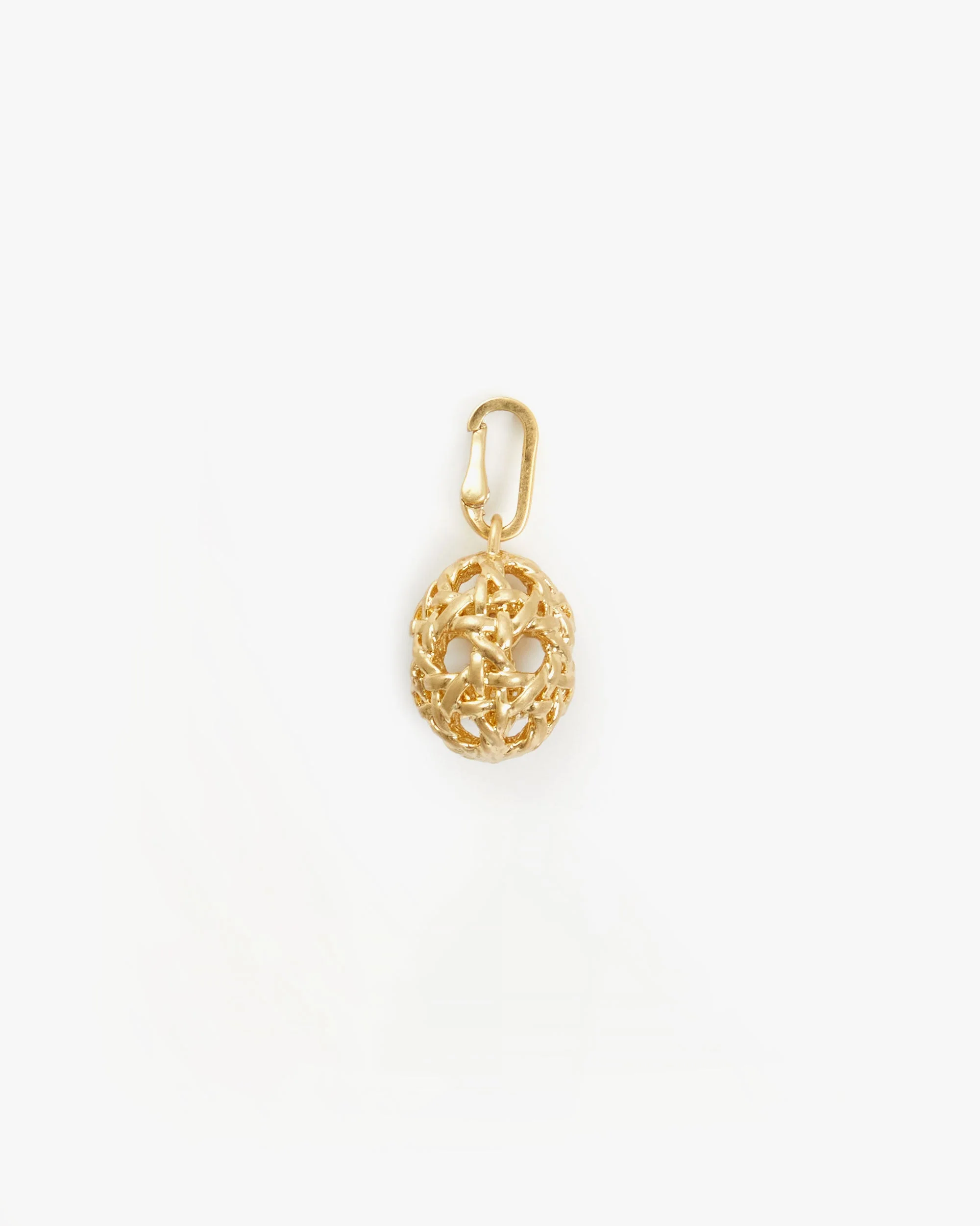 Rattan Egg Charm