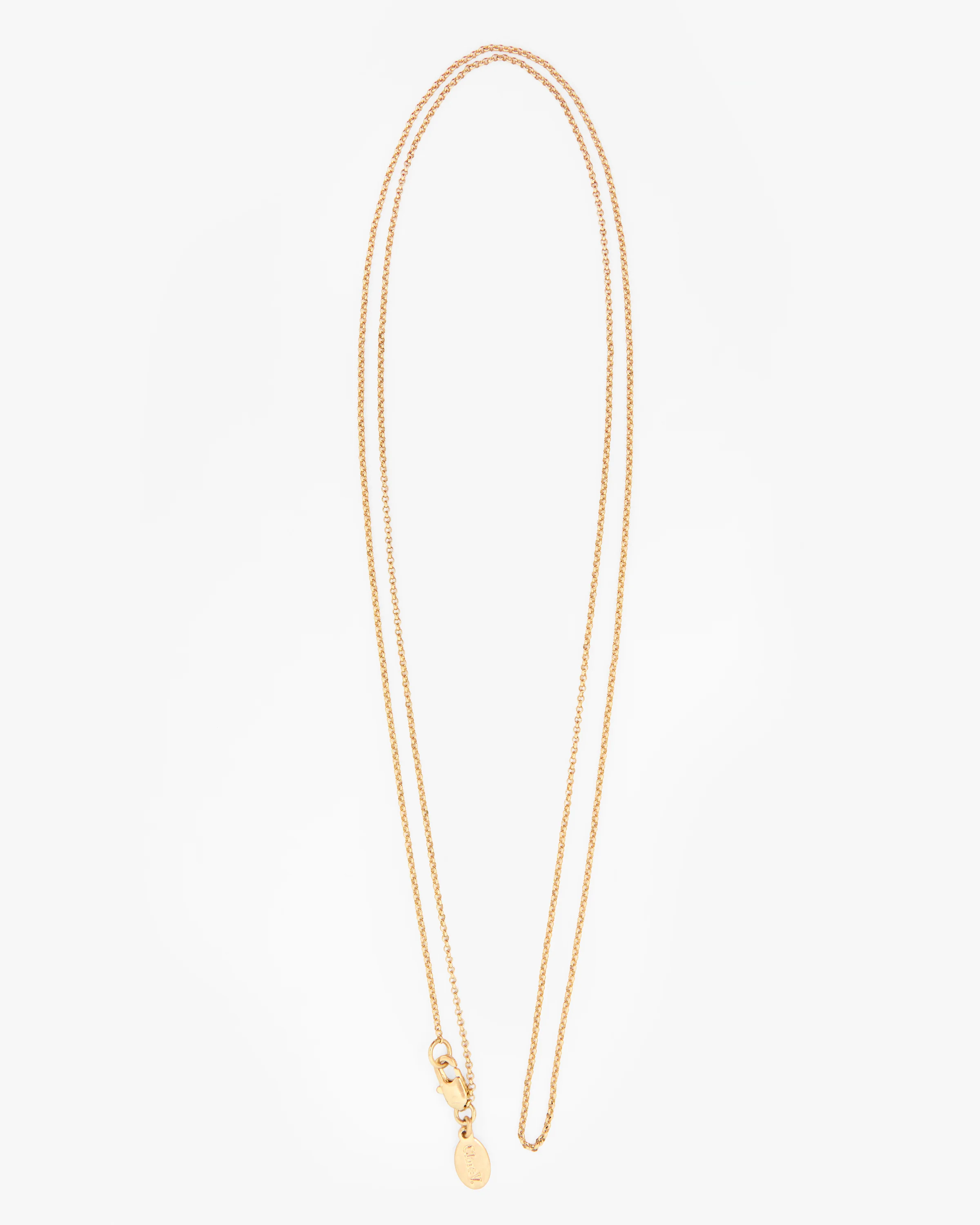 Rolo Chain Necklace - 32 In - Image 3