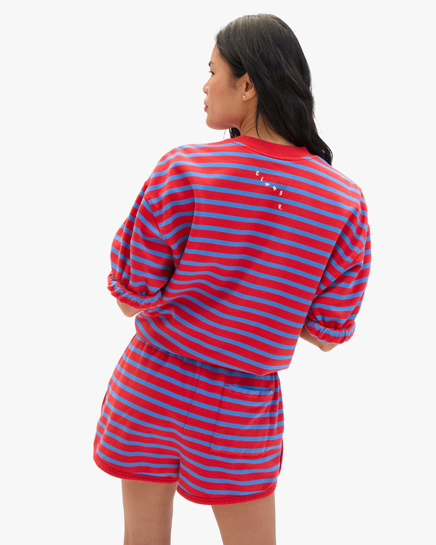 Short Sleeve Oversized Sweatshirt - Image 4